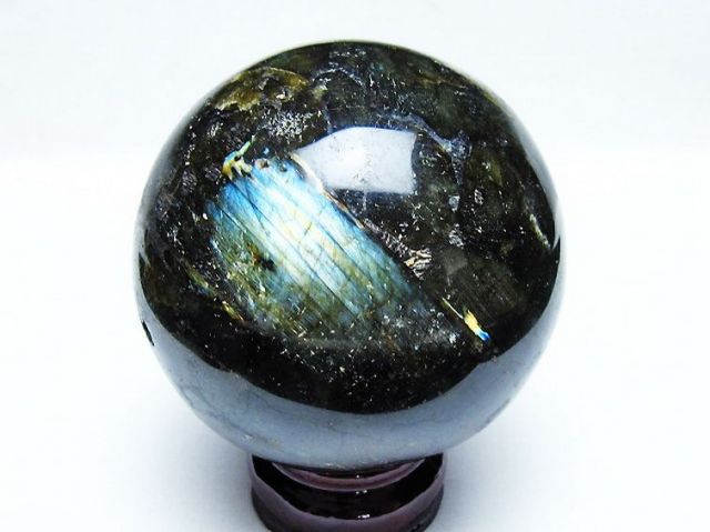 ラブラドライト丸玉 88mm [T571-5057]