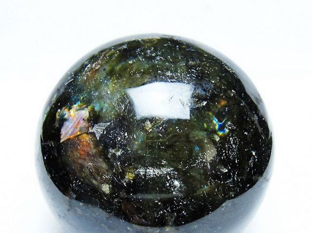 1.3Kgラブラドライト丸玉 97mm [T571-5082]