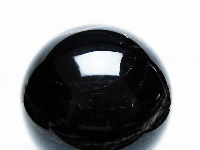 5.6Kgモリオン 純天然 黒水晶 丸玉 160mm [T572-10866]
