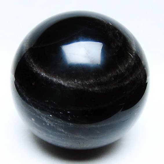 2.6Kgモリオン 純天然 黒水晶 丸玉 127mm [t572-11679]
