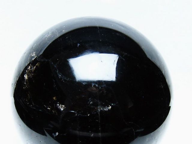 5Kgモリオン 純天然 黒水晶 丸玉 155mm [t572-11716]