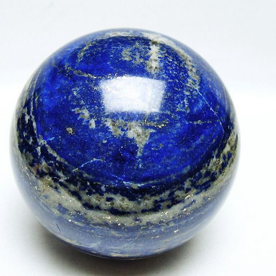 1.7Kgラピスラズリ丸玉 105mm [T574-4160]
