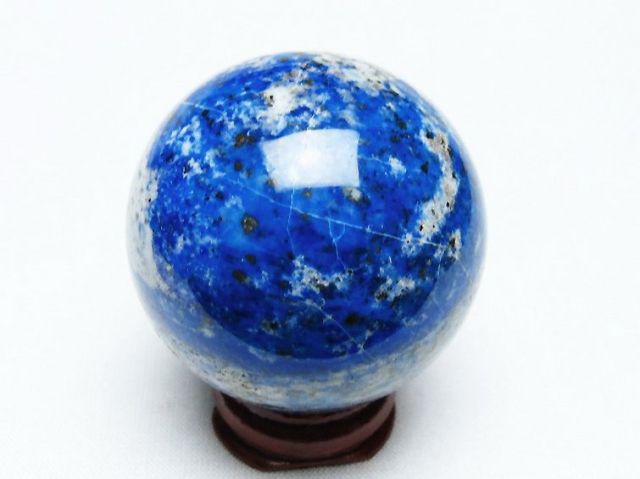 ◆AAA級天然ラピスラズリ丸玉B80O1/117O05A ラピスラズリ 丸玉(無穴) 14-15mm - アサオ工芸オンライショップ