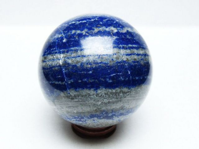 パワーストーン 天然石 ラピスラズリ丸玉 78mm [T574-4287]