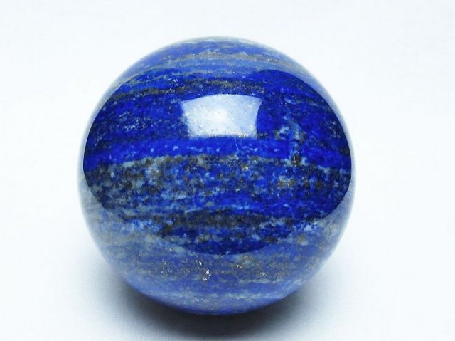 ラピスラズリ丸玉 82mm [t574-4341]