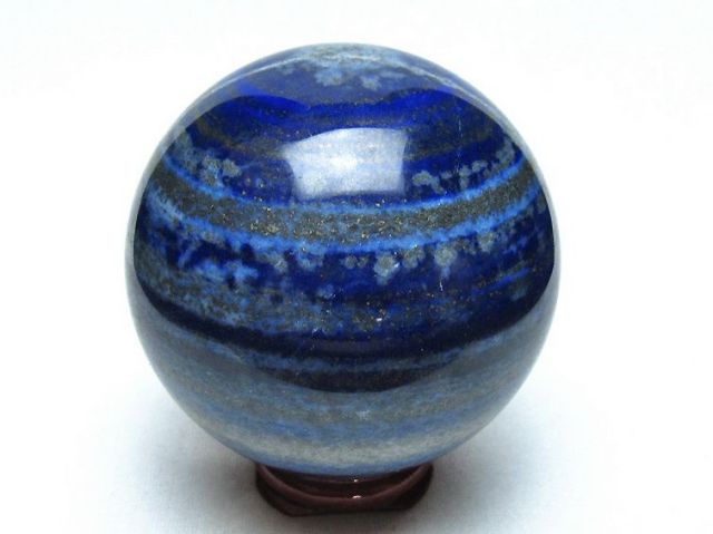 ラピスラズリ丸玉 74mm [t574-4755]