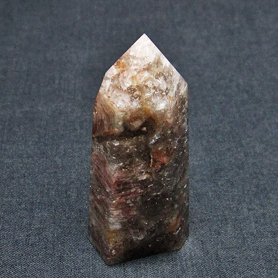 ガーデンクォーツ（庭園水晶）ファントム六角柱[T577-3990]