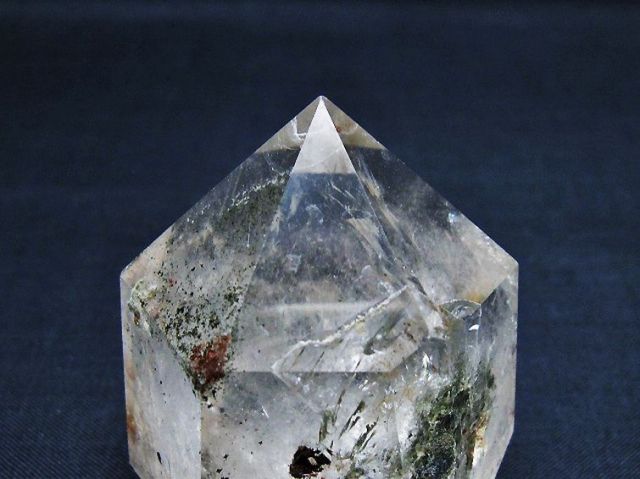 パワーストーン 天然石 ガーデン水晶六角柱[T577-4670]