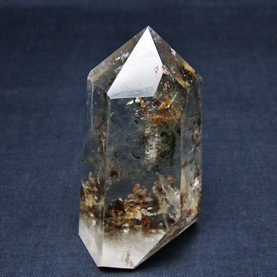 ガーデン水晶六角柱[T577-4681]