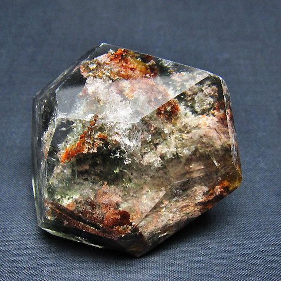 グリーンファントム原石 [t577-4899]