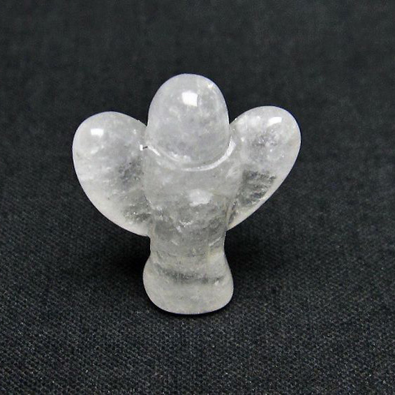 ヒマラヤ水晶天使置物[T585-1853]