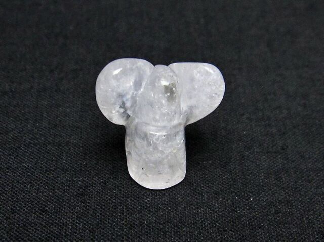 ヒマラヤ水晶天使置物[T585-1875]