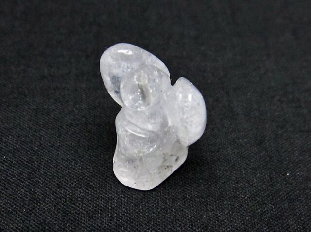 ヒマラヤ水晶天使置物[T585-1875]