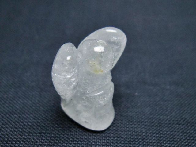 ヒマラヤ水晶天使置物[T585-2630]