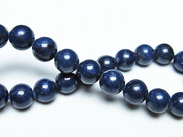 パワーストーン  サファイアブレスレット 8mm [T589-6202]2枚目