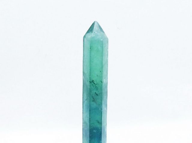 パワーストーン 天然石 フローライト六角柱[T594-3143]