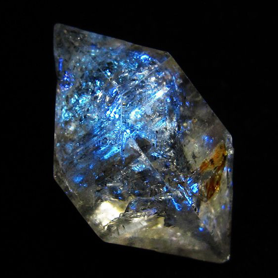 オイルイン ハーキマーダイヤモンド （石油入りハーキマーダイヤモンド） パキスタン産[T596-2452]