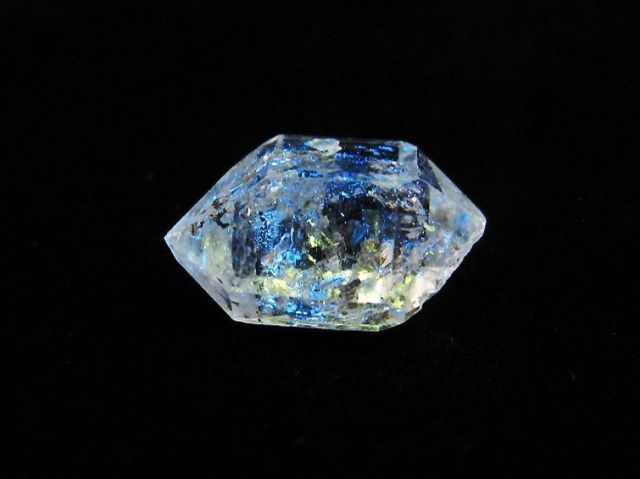 パワーストーン 天然石 オイルクォーツ （石油入り水晶） パキスタン産[T596-3594]1枚目