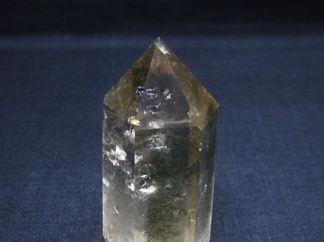 ガーデン水晶六角柱[T60-25976]