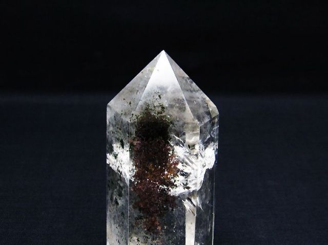 パワーストーン 天然石 ガーデン水晶六角柱[T60-26311]