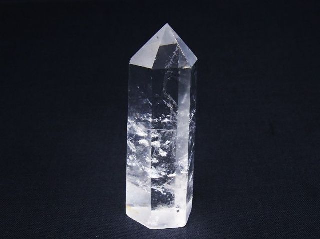 【神々の山、強力な浄化力】天然石 虹入りヒマラヤ水晶 六角柱 パワーストーン 天然石 ヒマラヤ水晶六角柱[T60-28156]