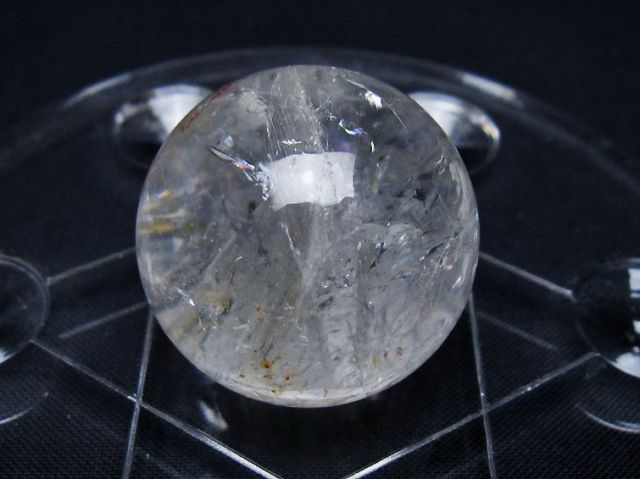 ヒマラヤ水晶丸玉七星陣 25mm [T602-2538]