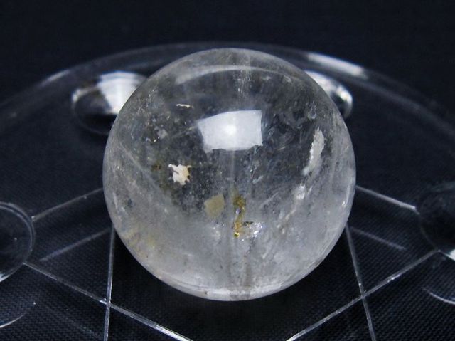 ヒマラヤ水晶丸玉七星陣 25mm [T602-2547]