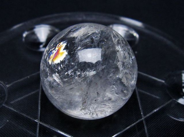 ヒマラヤ水晶丸玉七星陣 24mm [T602-2559]