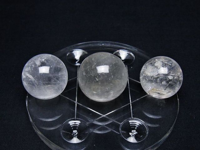ヒマラヤ水晶丸玉七星陣 26mm [T602-2564]
