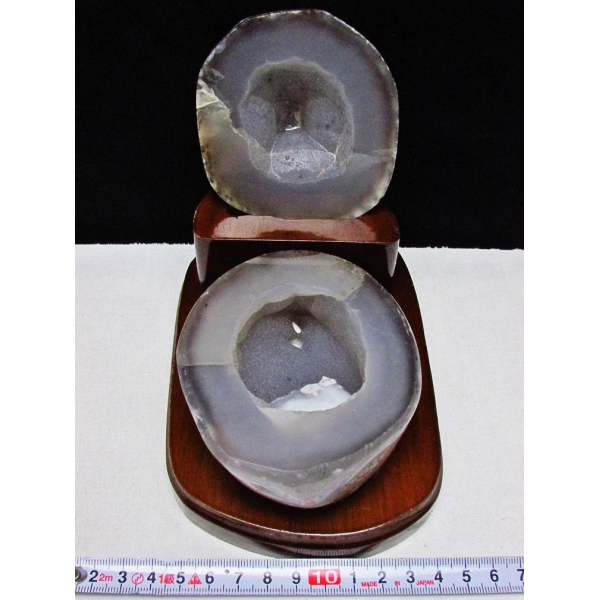 トレジャーメノウ Amazon.co.jp: SUKIMIND 5～7cmメノウ ジオード 原石 天然石