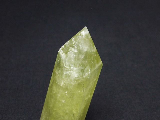 シトリン水晶六角柱[T61-11406]