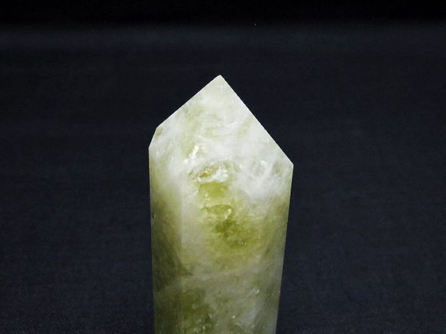 シトリン水晶六角柱[T61-13735]