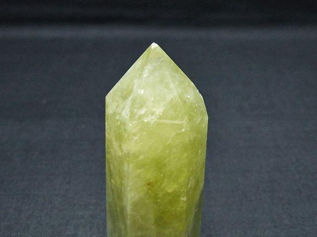 シトリン水晶六角柱[T61-14187]