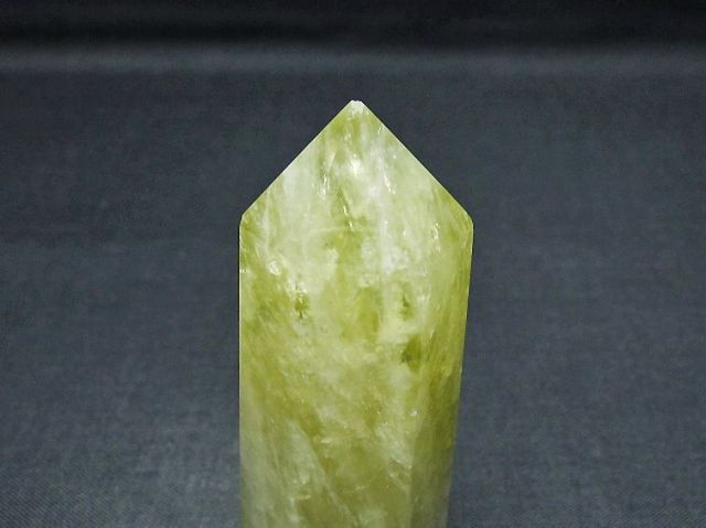 シトリン水晶六角柱[T61-14187]
