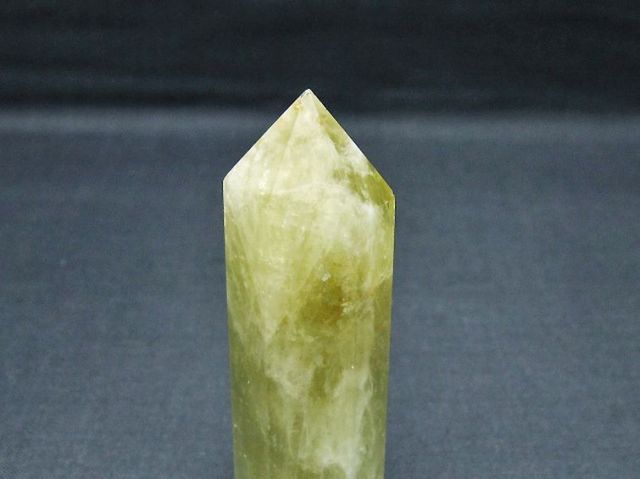 シトリン水晶六角柱[T61-14208]