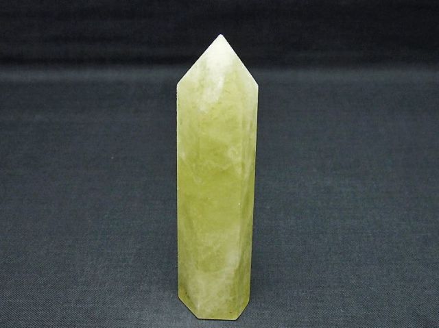 シトリン水晶六角柱[T61-14228]