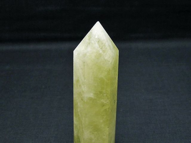 シトリン水晶六角柱[T61-14228]