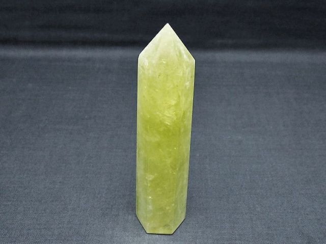 シトリン水晶六角柱[T61-14245]