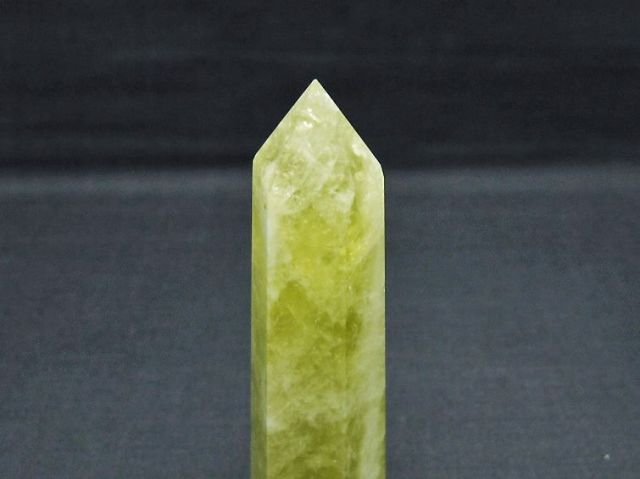 シトリン水晶六角柱[T61-14263]