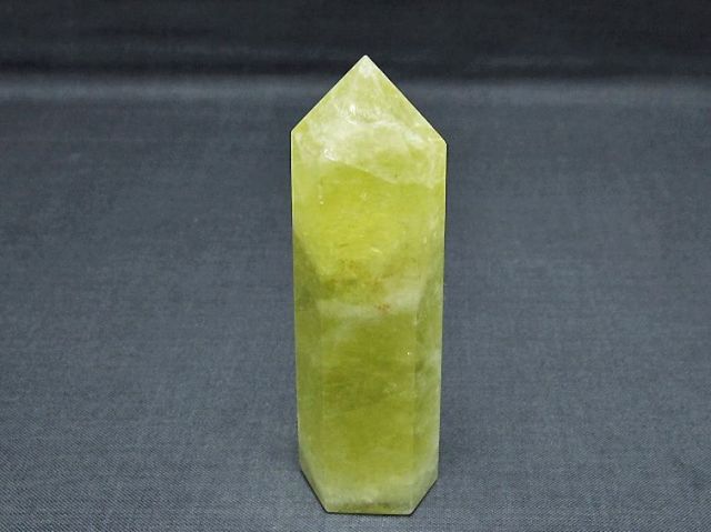 シトリン水晶六角柱[T61-14286]