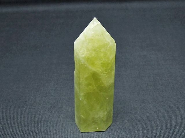 シトリン水晶六角柱[T61-14325]