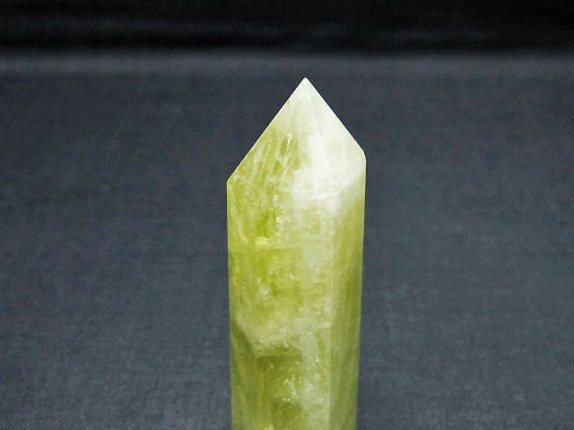 シトリン水晶六角柱[T61-14325]