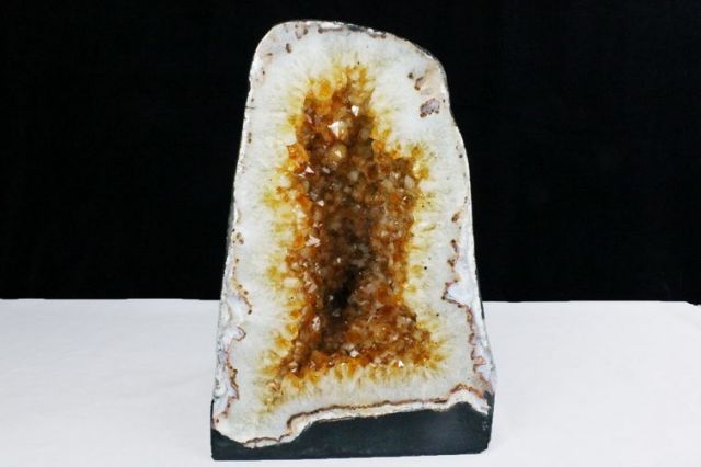 18.4Kgブラジル産シトリンドーム同梱不可[T611-10409]