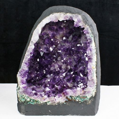 24.4Kgブラジル産アメジストドーム同梱不可 [t611-10575]