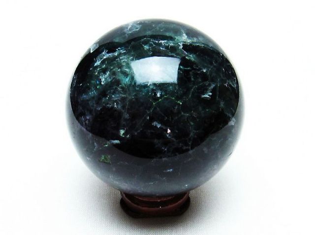 パワーストーン 天然石 フローライト丸玉59mm[T616-3698]3枚目