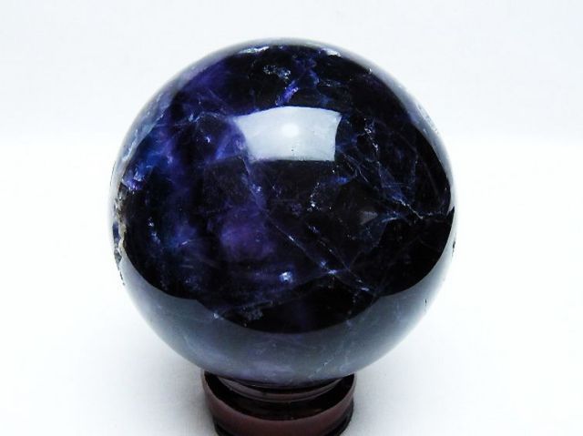 1.2Kgフローライト 丸玉 88mm [T616-4738]