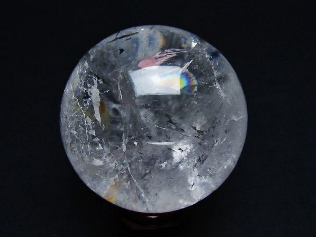 ヒマラヤ水晶丸玉 56mm [T62-16067]