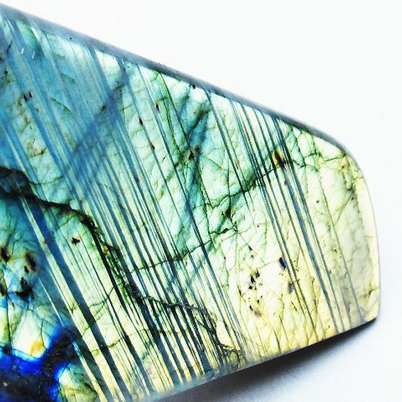 パワーストーン 天然石 原石 ラブラドライト 615g No.88