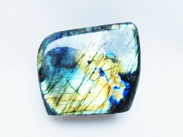 パワーストーン 天然石 ラブラドライト原石[T623-9702]