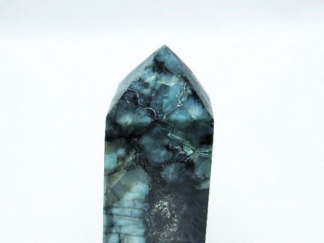 エメラルド 四角柱 ポリッシュポイント[T624-2457]